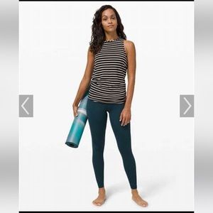 NWT Lululemon All Tied Up Tank in Stripe